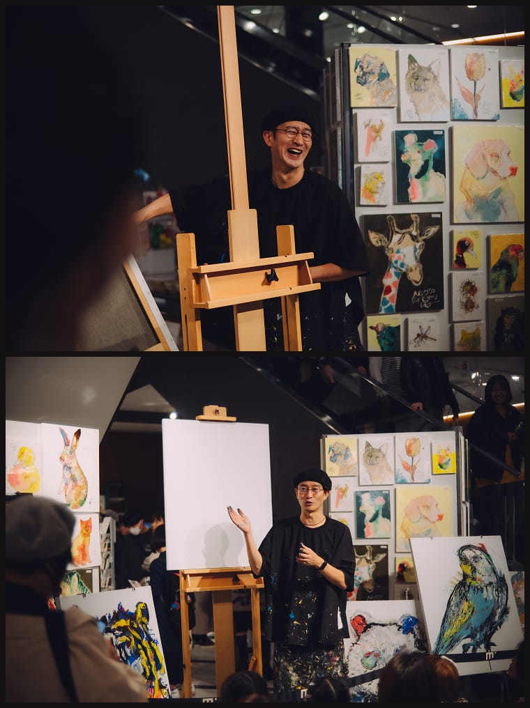 ライブペインティング・ワークショップ