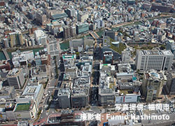 The city of Fukuoka's Intersection of creation